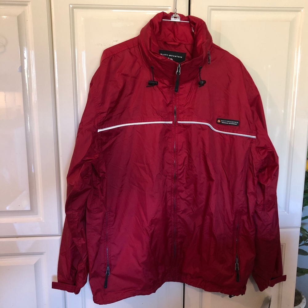 NWT Misty Mountain Men’s Quantum Rain Jacket - XL